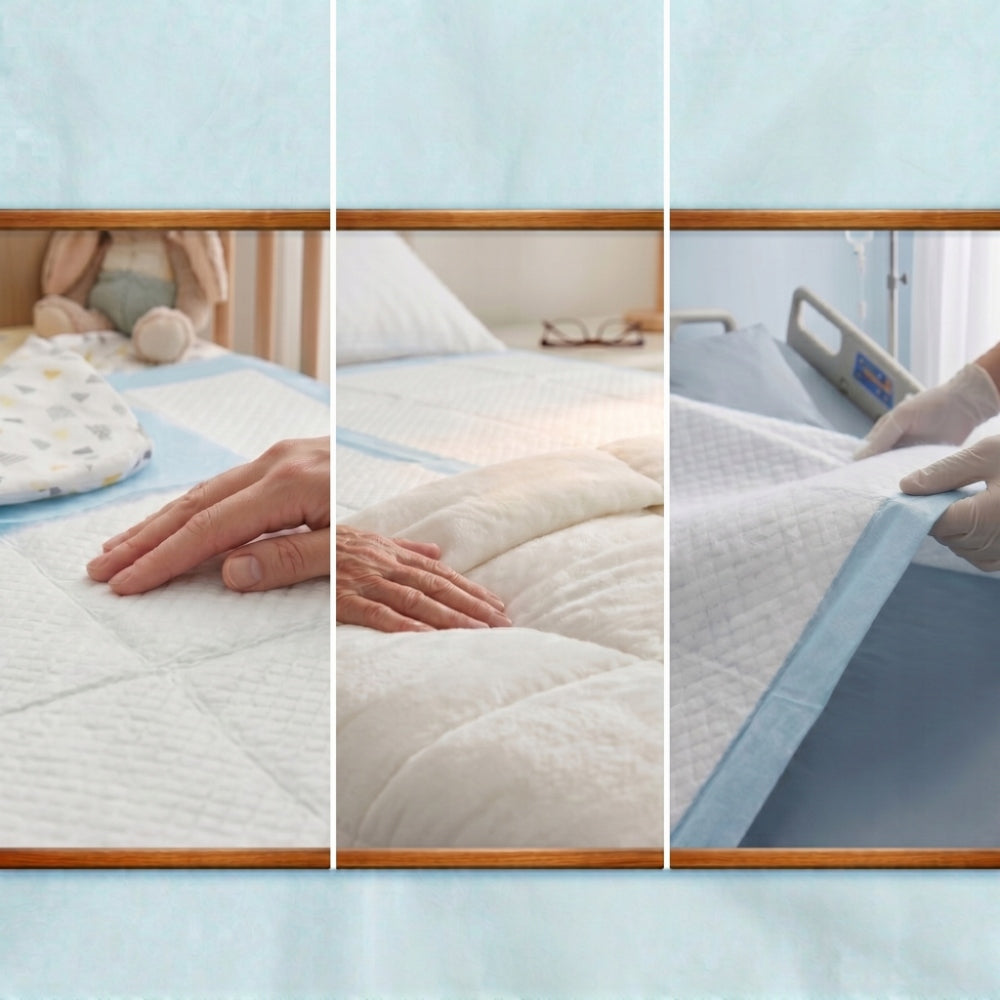 BOCIOLAND HYGIENIC ABSORBENT FOUNDATIONS FOR CHANGING 90x60cm 25pcs BL514 Brand Bocioland