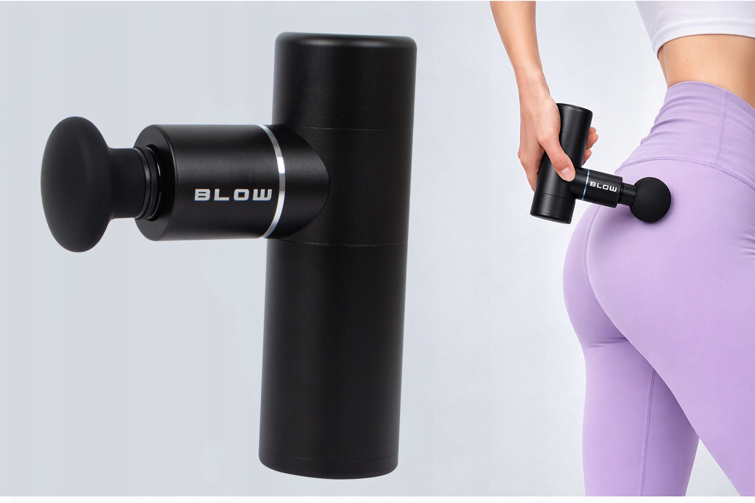 BODY BACK MASSAGE GUN ALUMINUM HIGH QUALITY Packaging status original