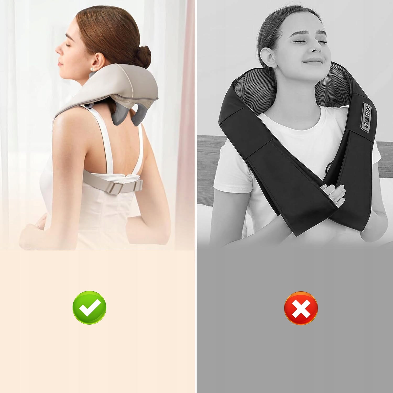 BODY BACK NECK MASSAGER HEATED WIRELESS MASSAGE BELT Medical device no