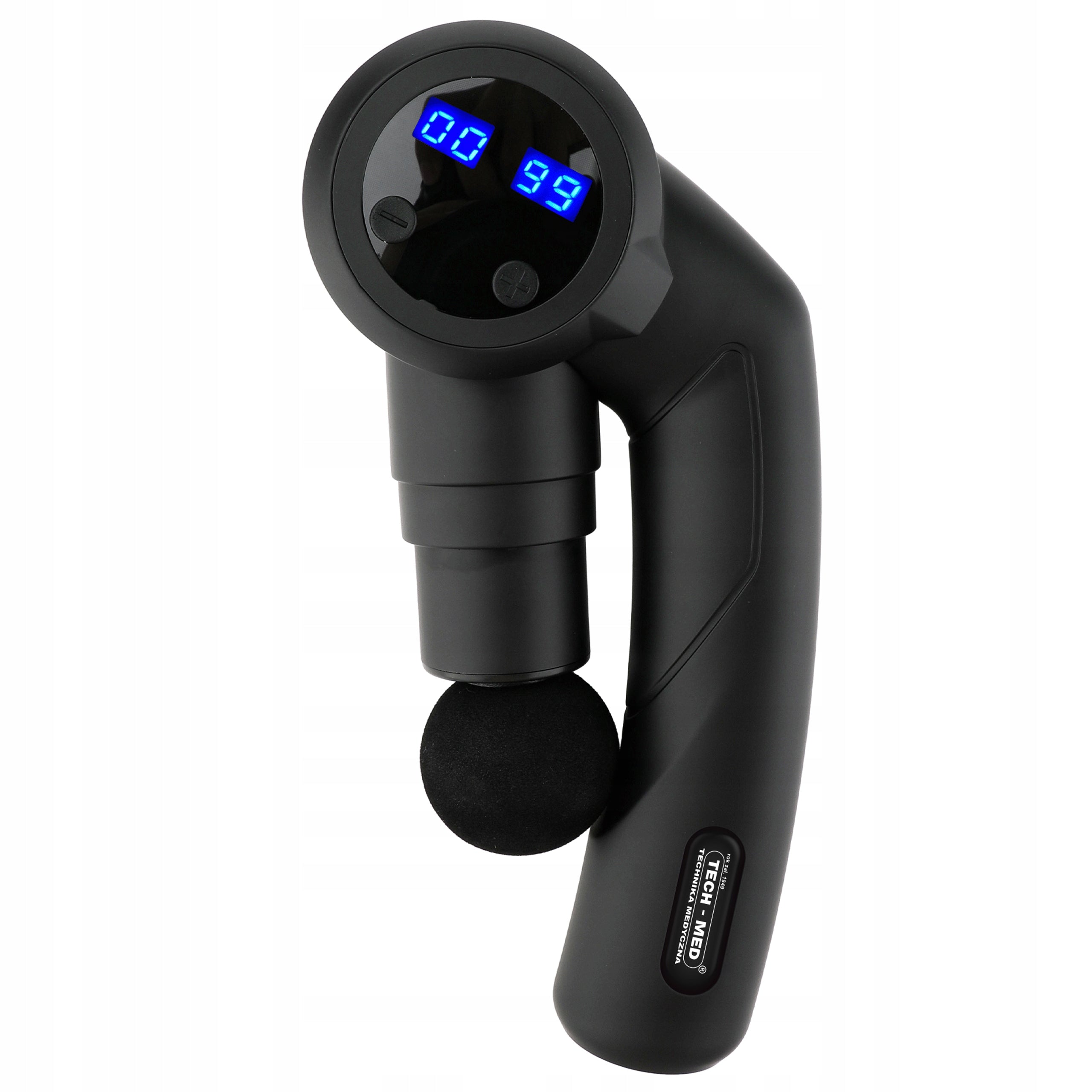 BODY MASSAGER 6 heads GUN for back massage of muscles legs GUN TECH-MED Manufacturer code TM-GUN STRONG urządzenie do masażu massage