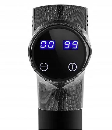 BODY MASSAGER ALPHA MASSAGE GUN AMG-02 BLACK FOR BACK MASSAGE GUN Kind other