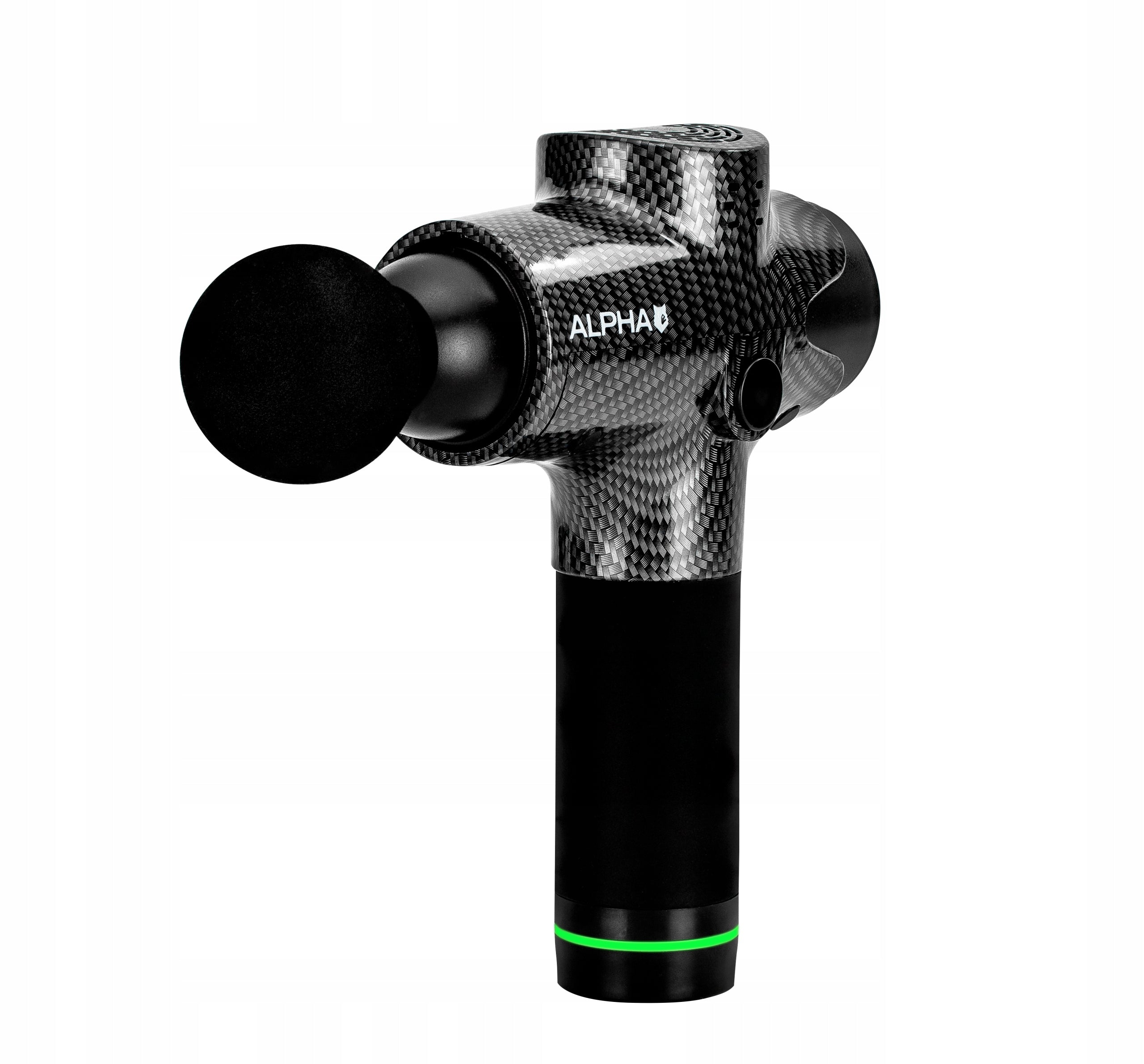 BODY MASSAGER ALPHA MASSAGE GUN AMG-02 BLACK FOR BACK MASSAGE GUN Model AMG-02