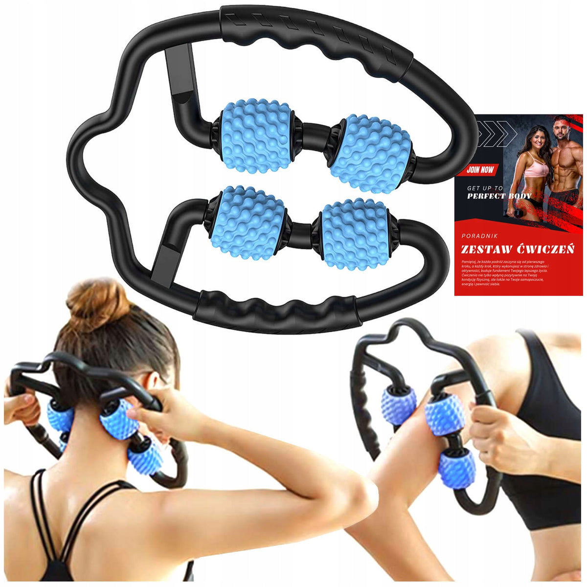 BODY MASSAGER ANTI-CELLULITE MANUAL ROLLER FIT Packaging status no packaging