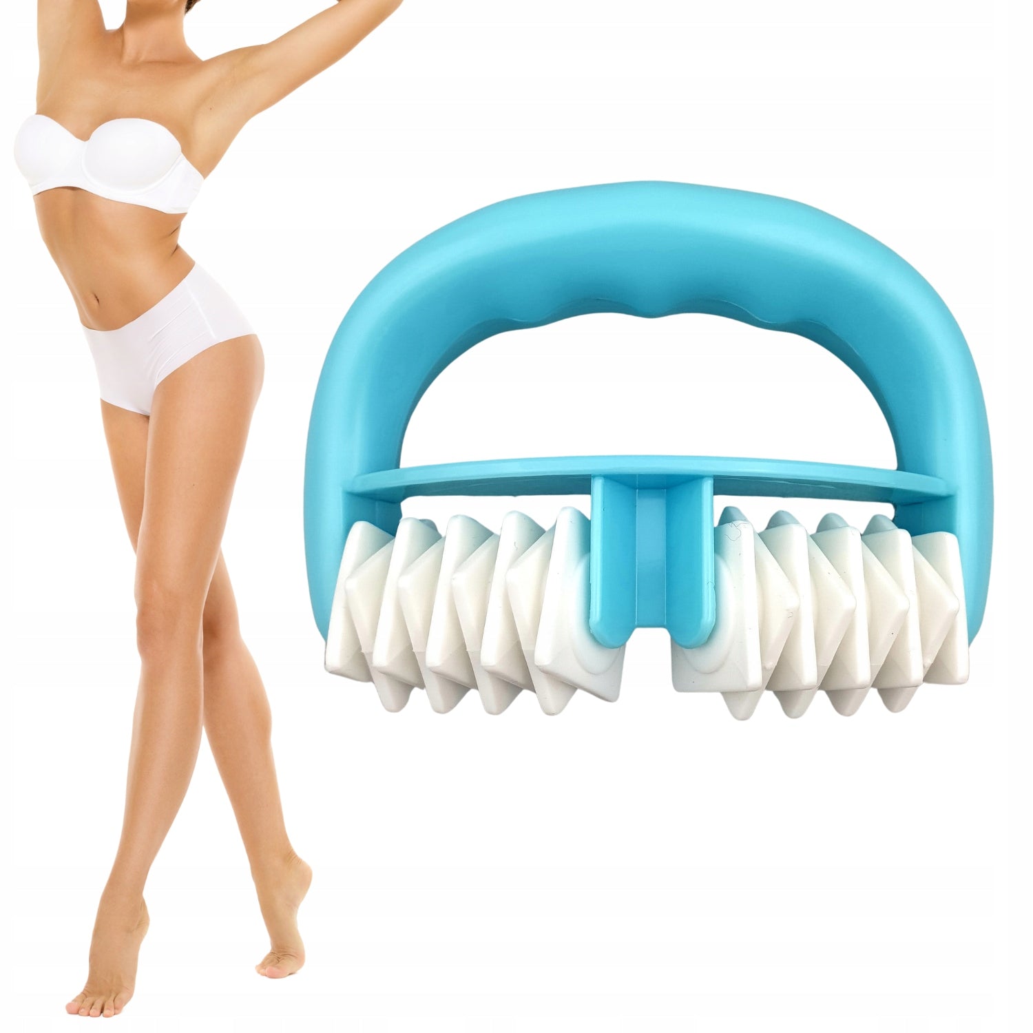 BODY MASSAGER ANTI-CELLULITE ROLLER FOR ABDOMEN BUTTOCKS CELLULITE ROLLER