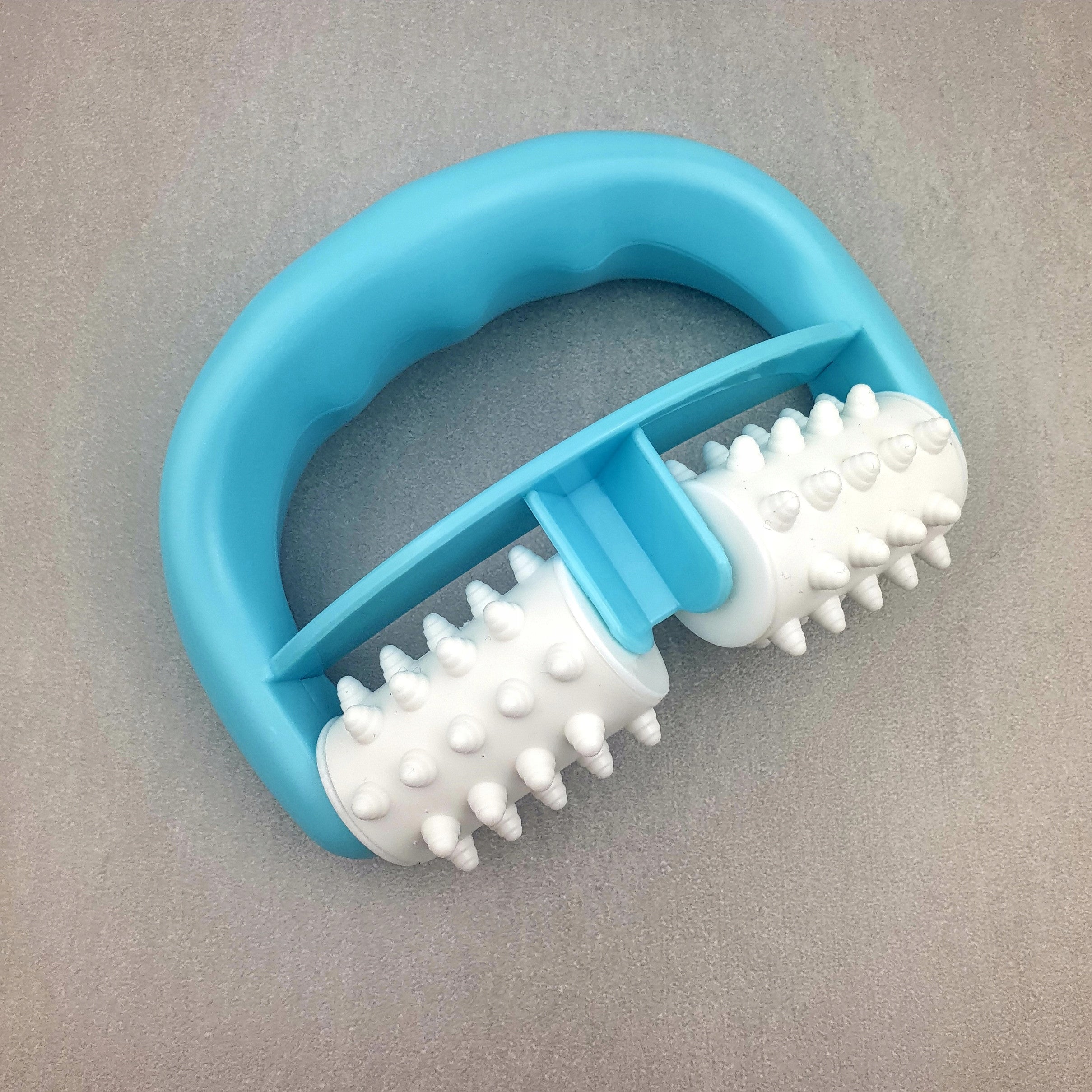 BODY MASSAGER ANTI-CELLULITE ROLLER FOR THIGHS BUTTOCKS MANUAL Color blue
