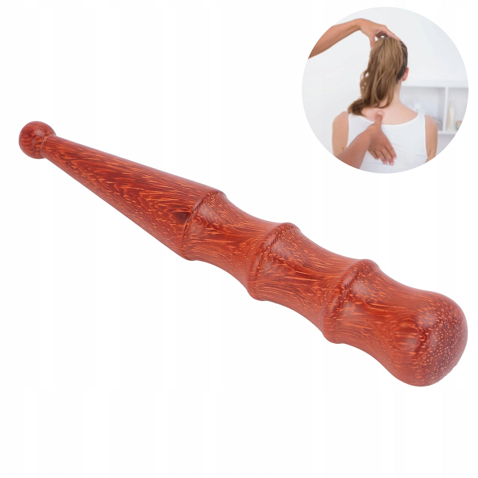 BODY MASSAGER GUA SHA WOODEN ACUPUNCTURE ACUPRESSURE