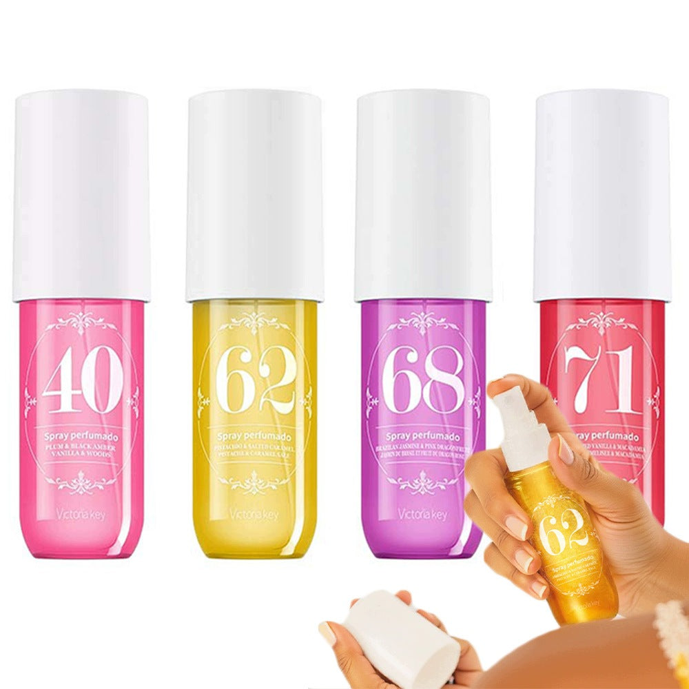 BODY MIST LONG LASTING 90ML 4Pcs