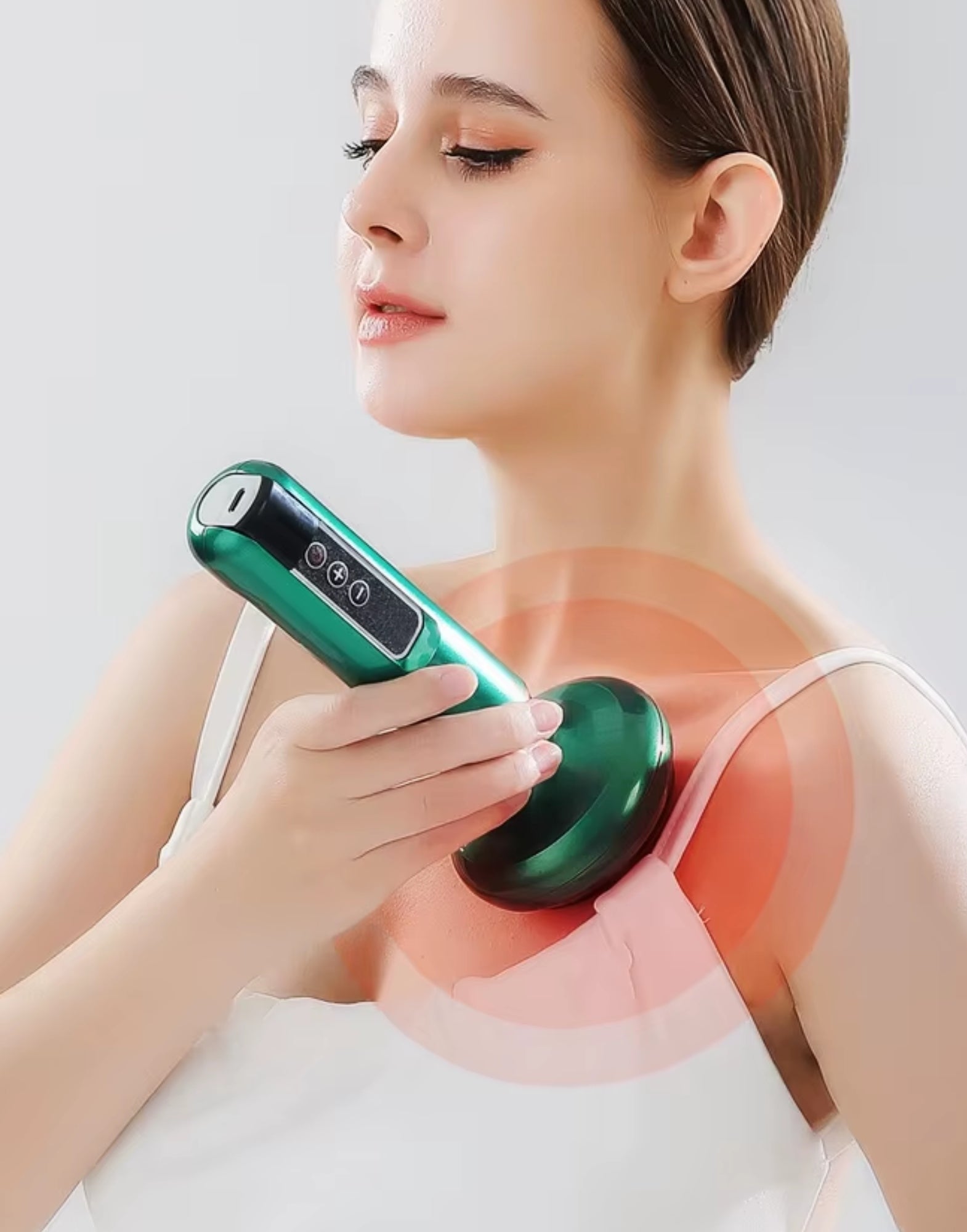 BODY VACUUM MASSAGER WITH BUBBLE FUNCTION GREEN BUBBLE CHINESE HOME SPA Manufacturer code UK-31