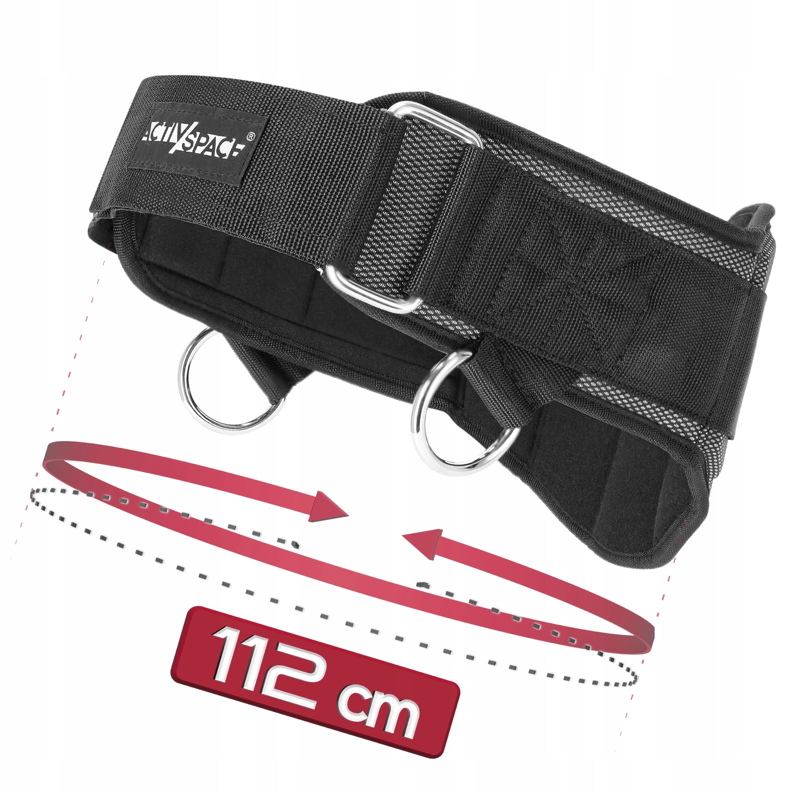 BODYBUILDING WEIGHT BELT WITH DIP BELT CHAIN STRONG FOR PULL-UP Size universal
