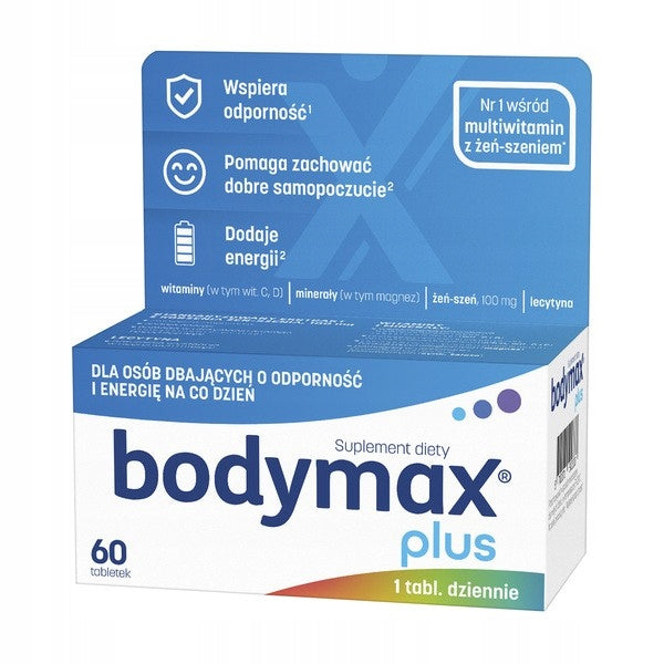 BODYMAX Plus vitamins 60 tablets date 30.09.2026