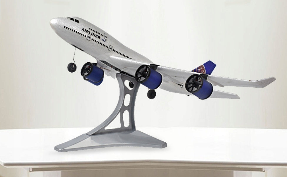 BOEING 747 3CH 2.4Ghz LED 10min 200m AIRPLANE RC TOY WITH LIGHT Packaging status original