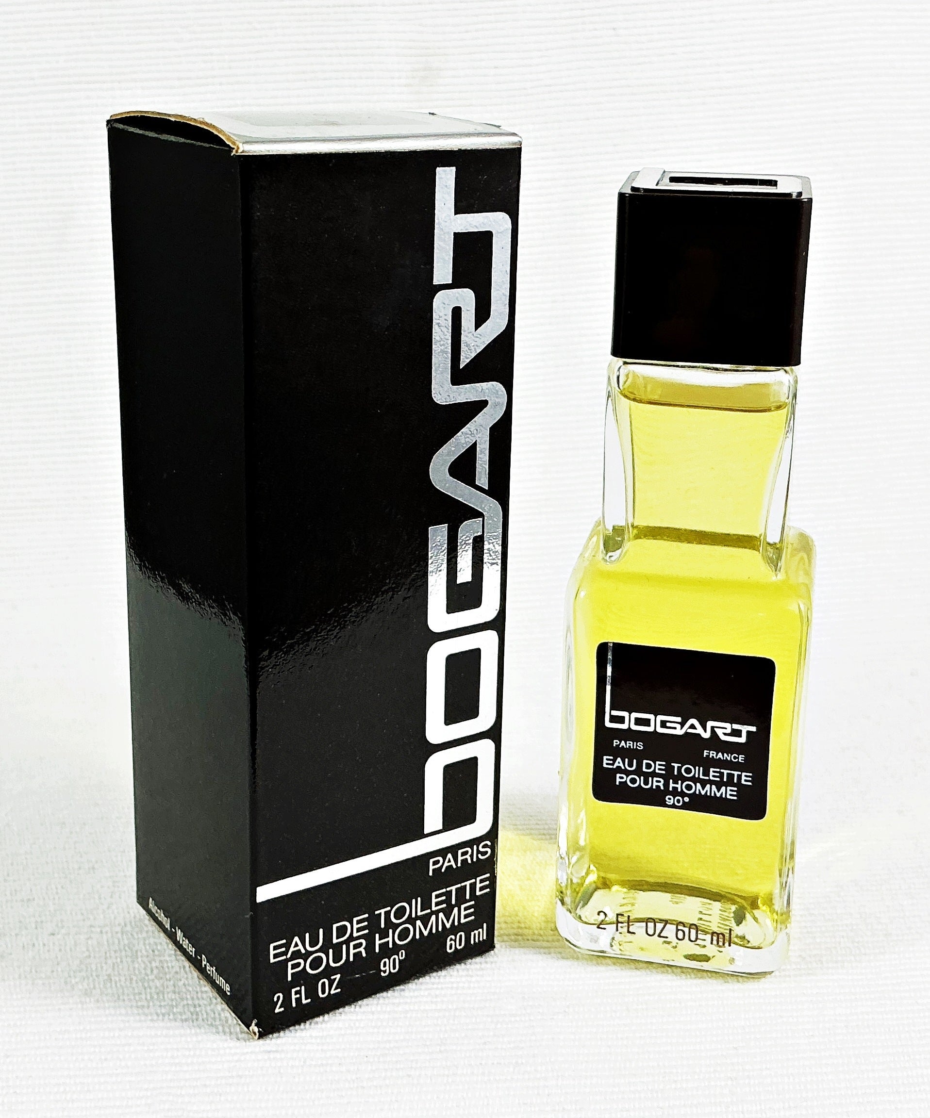 BOGART POUR HOMME 60ML EAU DE TOILETTE SPLASH UNIQUE Packaging status original