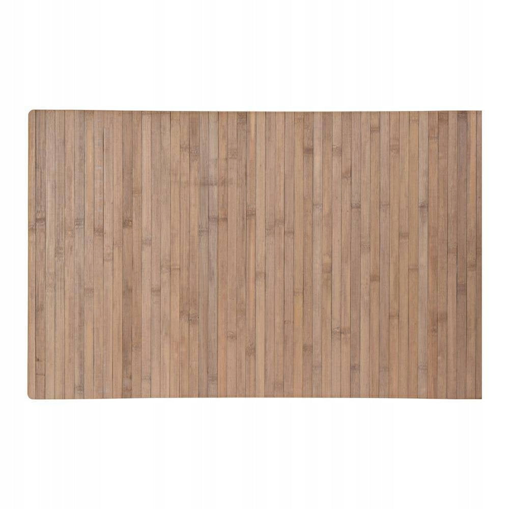 BOHO Bathroom Rug for SHOWER Bathtub shades of beige Mat Bamboo Product width 80 cm