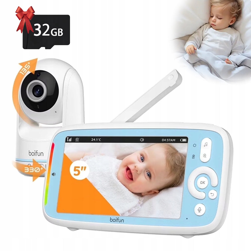 BOIFUN WITH 5" SCREEN & 16H BATTERY – NO WIFI NEEDED