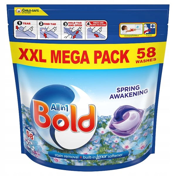 BOLD 2IN1 SPRING AWAKENING WASHING CAPSULES 58 Washes