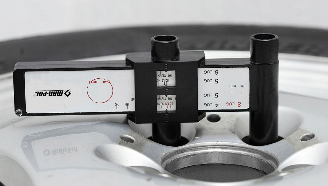 BOLT SPACING METER ALLOY WHEELS 4-8 HOLES PRECISION CALIPER Manufacturer code 04-00-31