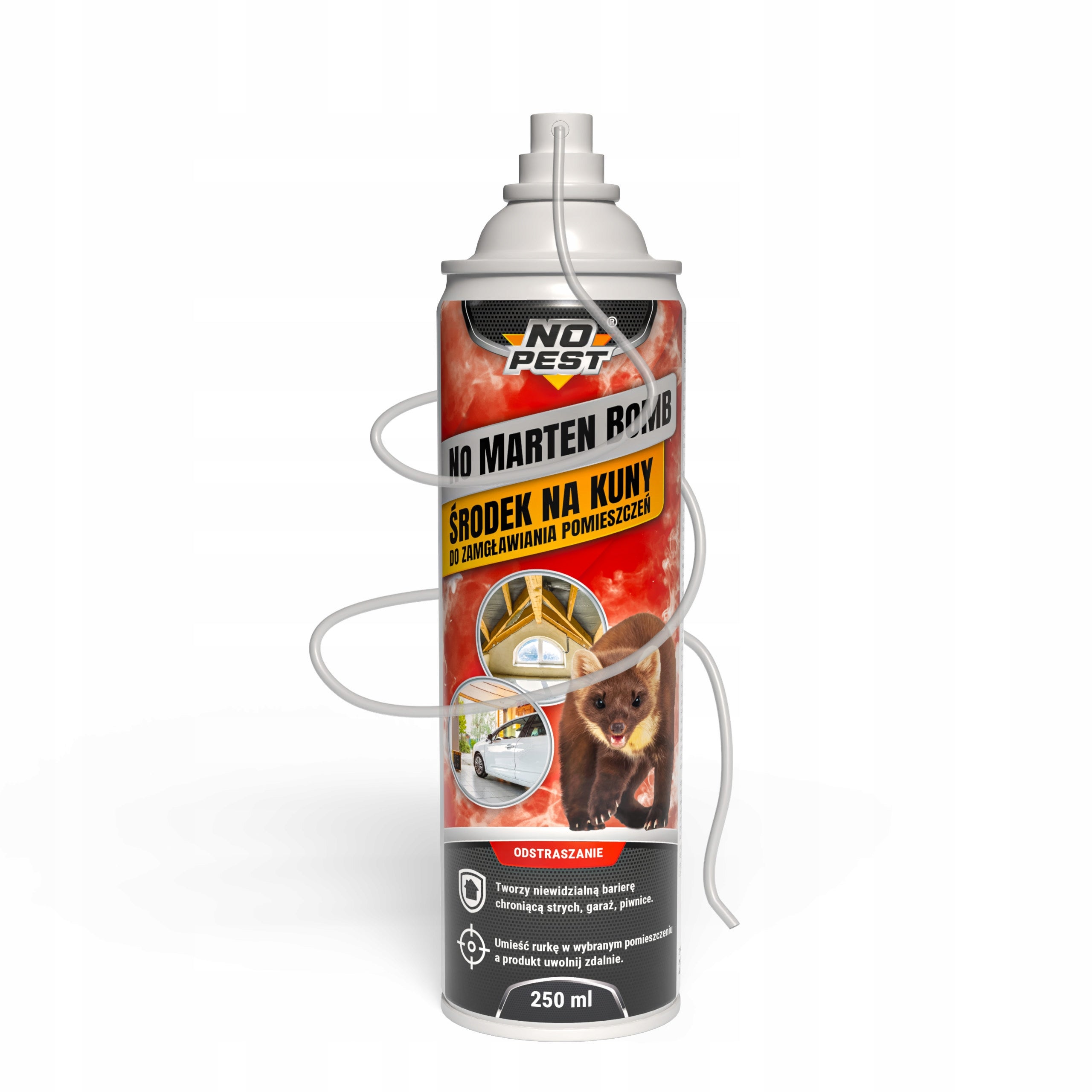 BOMB AGENT PREPARATION SPRAY FOR MARTENS TO REPEL MARTENS TO THE ATTIC GARAGE Packaging status original