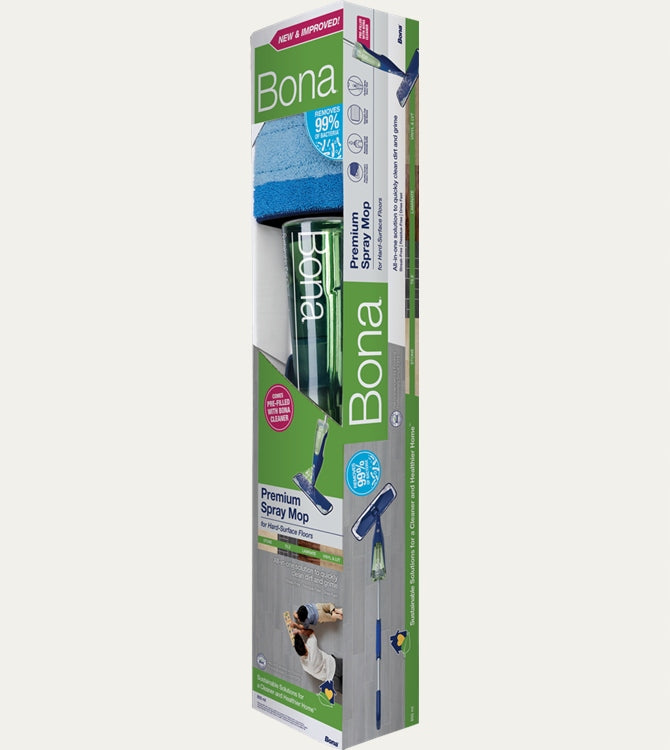 BONA PREMIUM SPRAY MOP WITH WASHER FOR VINYL FLOOR PANEL TILES