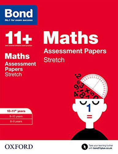 Bond 11plus: Maths: Stretch Papers: 8-9 years, 8-9 years