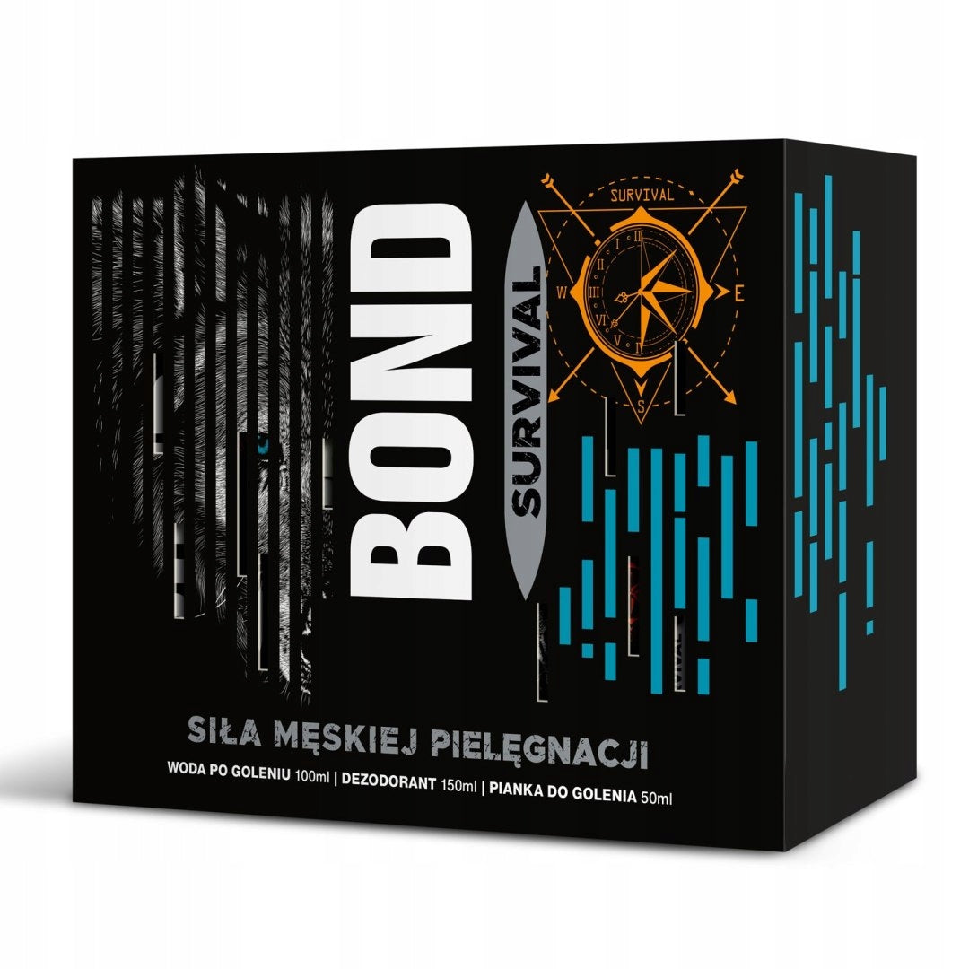 BOND MEN SURVIVAL SET 3 ELEMENTS