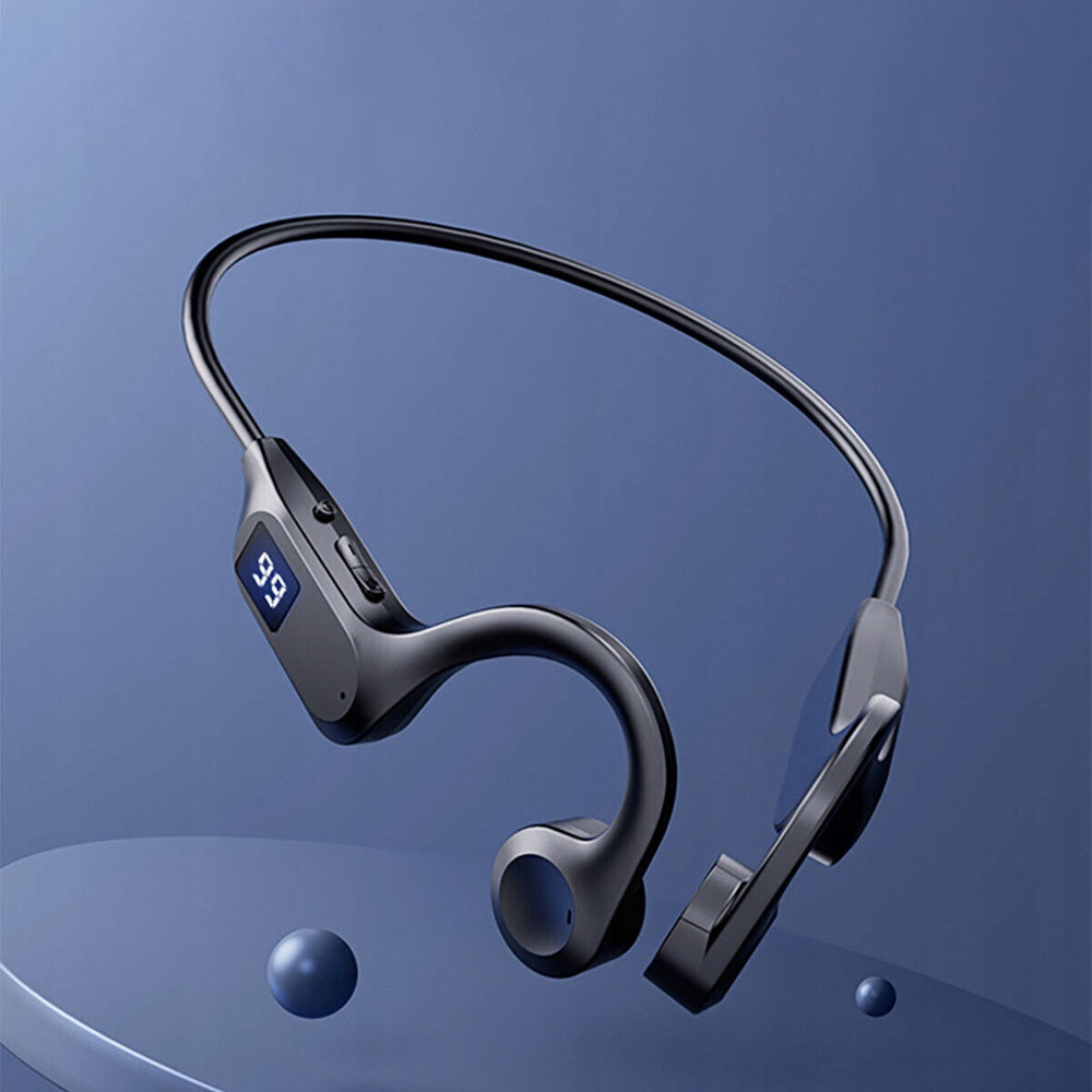 BONE WIRELESS SPORTS HEADPHONES WITH BONE CONDUCTION BLUETOOTH Packaging status original