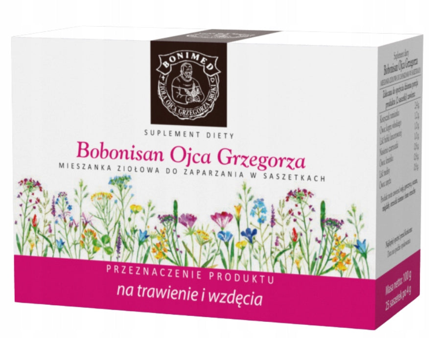 BONIMED - Father Gregory Bobonisan | Digestion and flatulence | 25 sachets