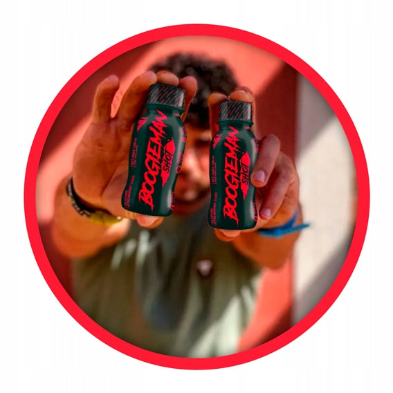 BOOGIEMAN SHOT 100ml PRE-WORKOUT BETA-ALANINE MUSCLE PUMP POWER TREC Expiration date at least six months from the date of purchase