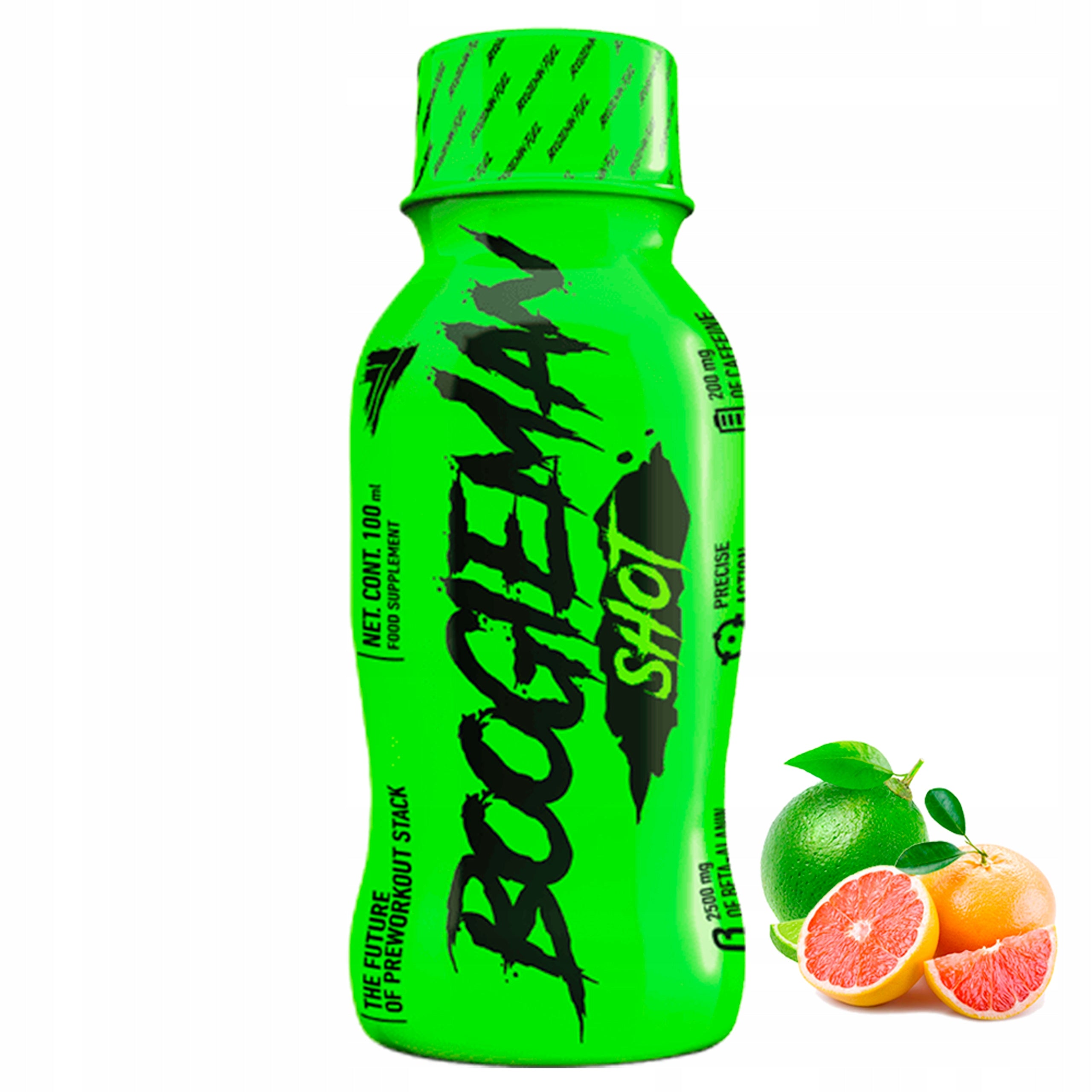BOOGIEMAN SHOT 100ml PRE-WORKOUT BETA-ALANINE MUSCLE PUMP POWER TREC