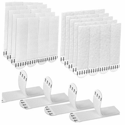 BOOKMARKS FOR HANGING IMAGES SELF-ADHESIVE WITHOUT DRILLING SET OF 48 PAIRS