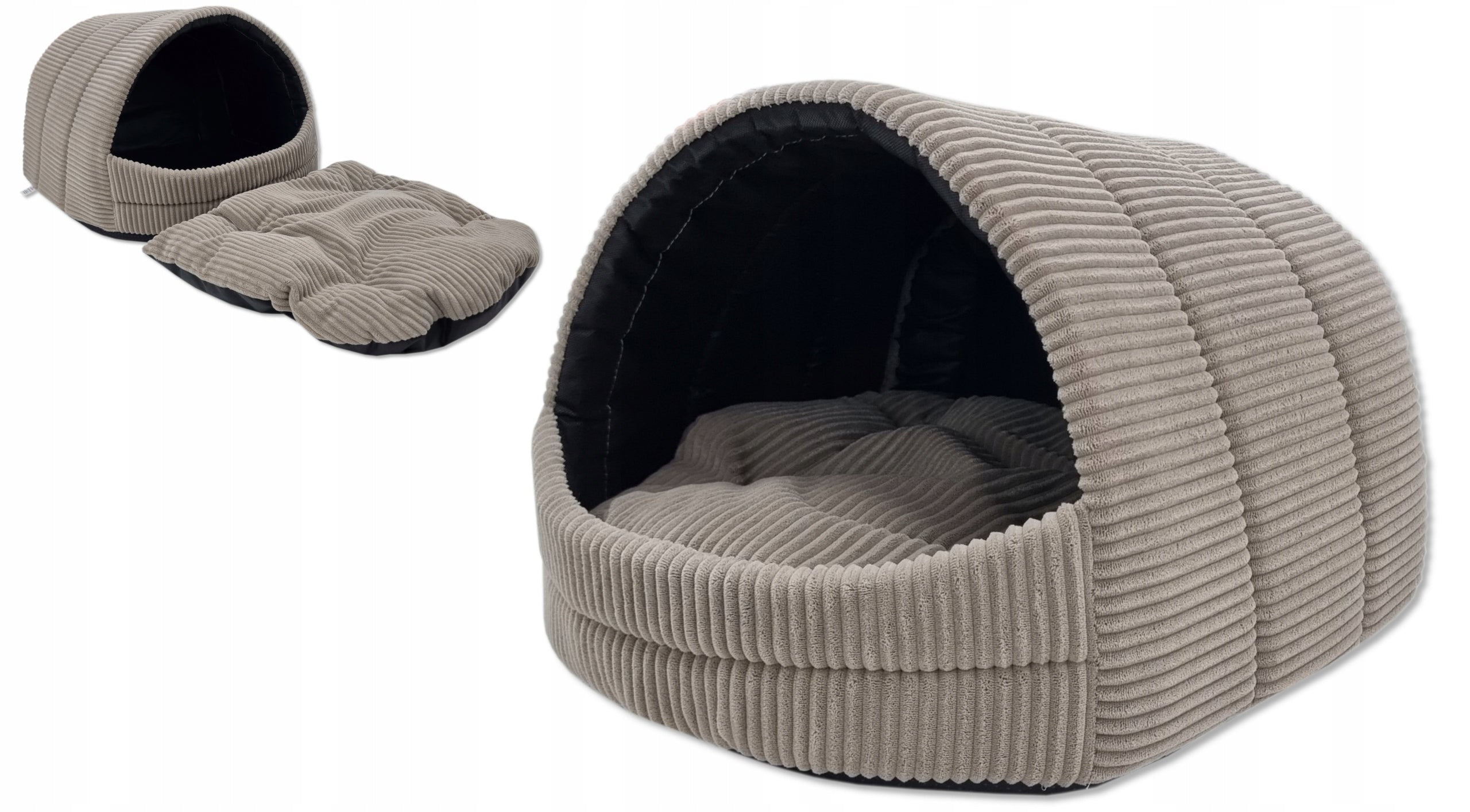 BOOTH COTTAGE CAT DOG BED 3 MINK BEIGE