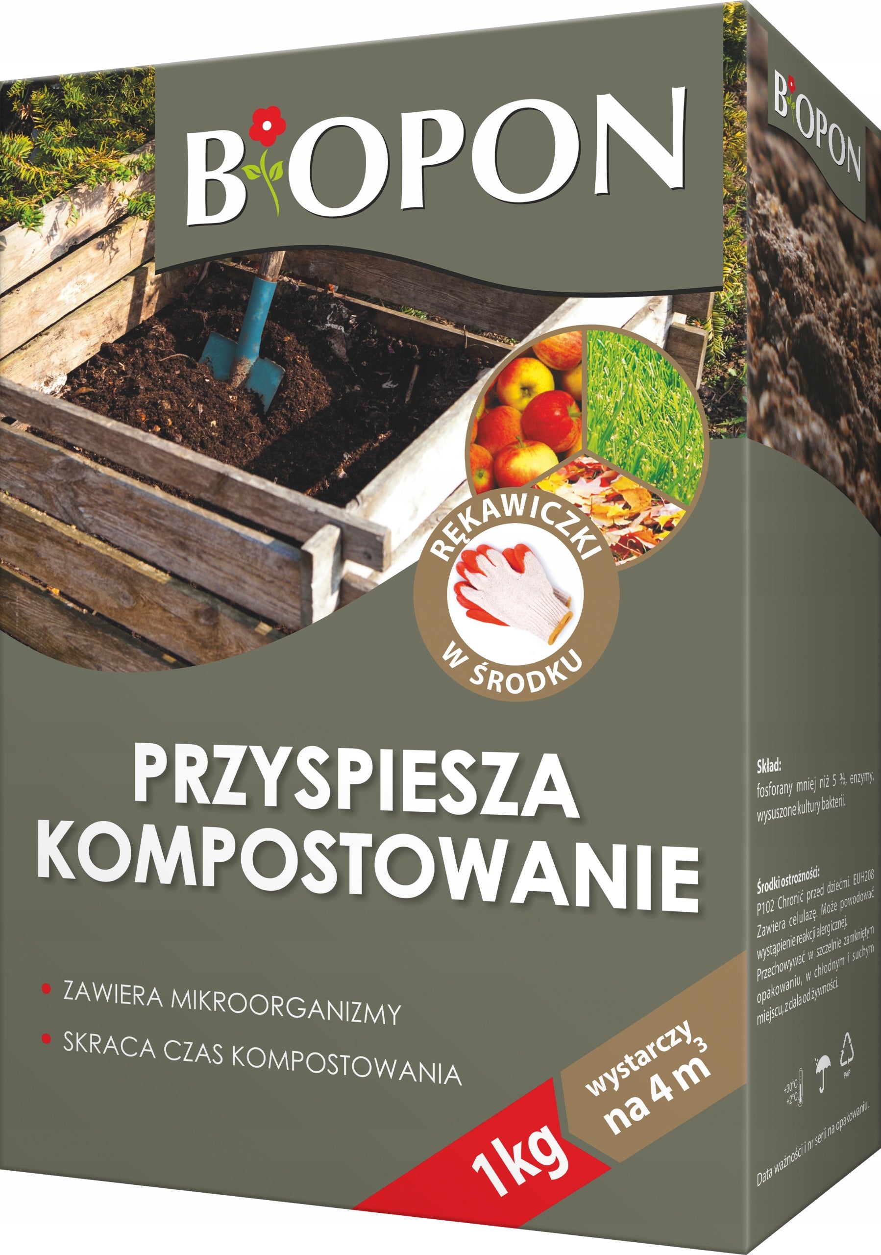 BOPON Composter accelerates composting Biopon 1 kg