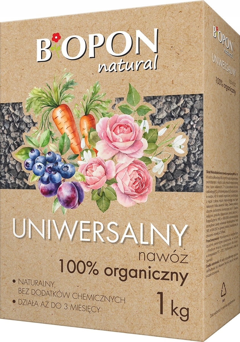 BOPON NATURAL Universal fertilizer 100% organic Biopon 1 kg