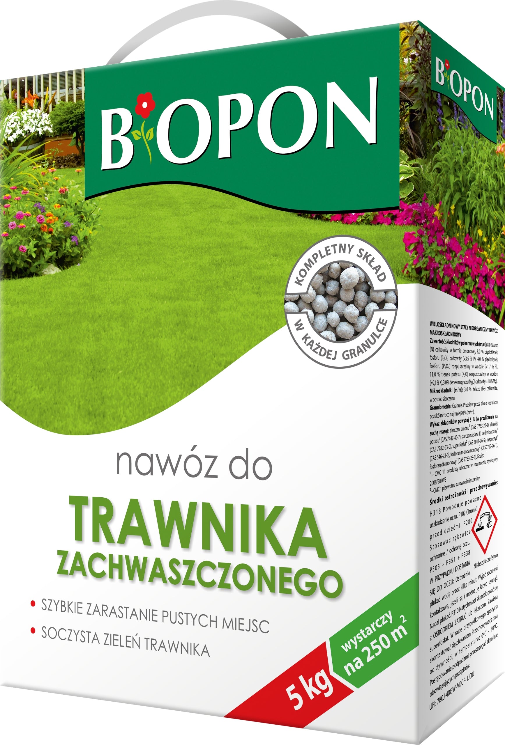 BOPON WEEDER Fertilizer for weeded lawn Biopon 5 kg