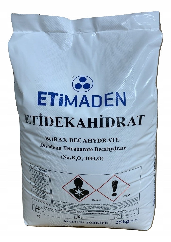BORAX 10H2O BORAX bag 25kg 99,9%