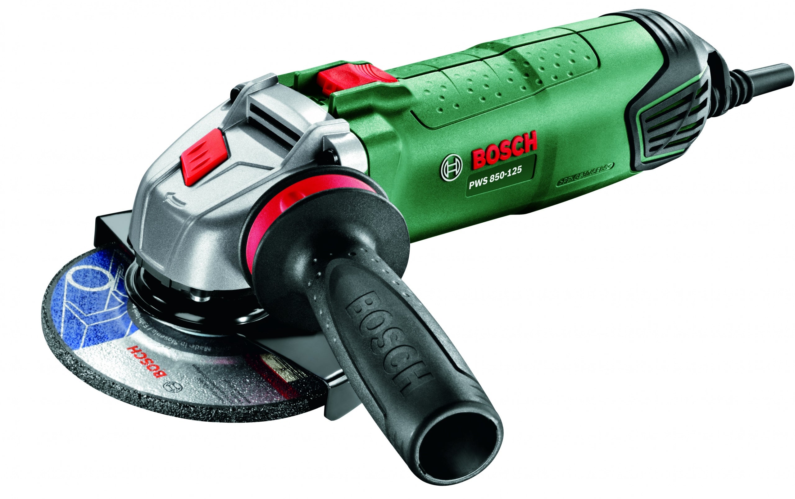 BOSCH ANGLE GRINDER PWS 850-125 06033A270C +DIAMOND DISC 125 MM Packaging status original