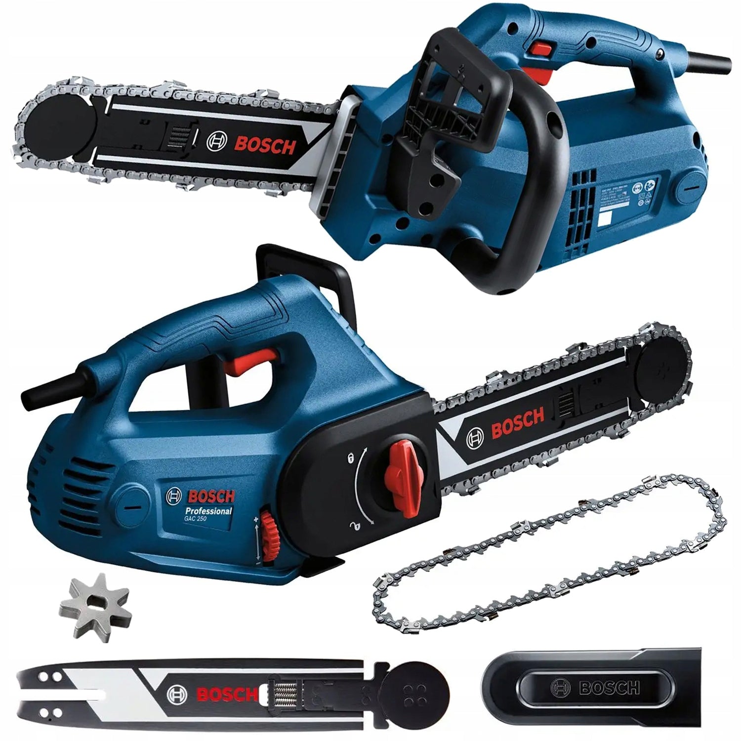 BOSCH GAC 250 cellular concrete saw 25 cm Silka hollow brick
