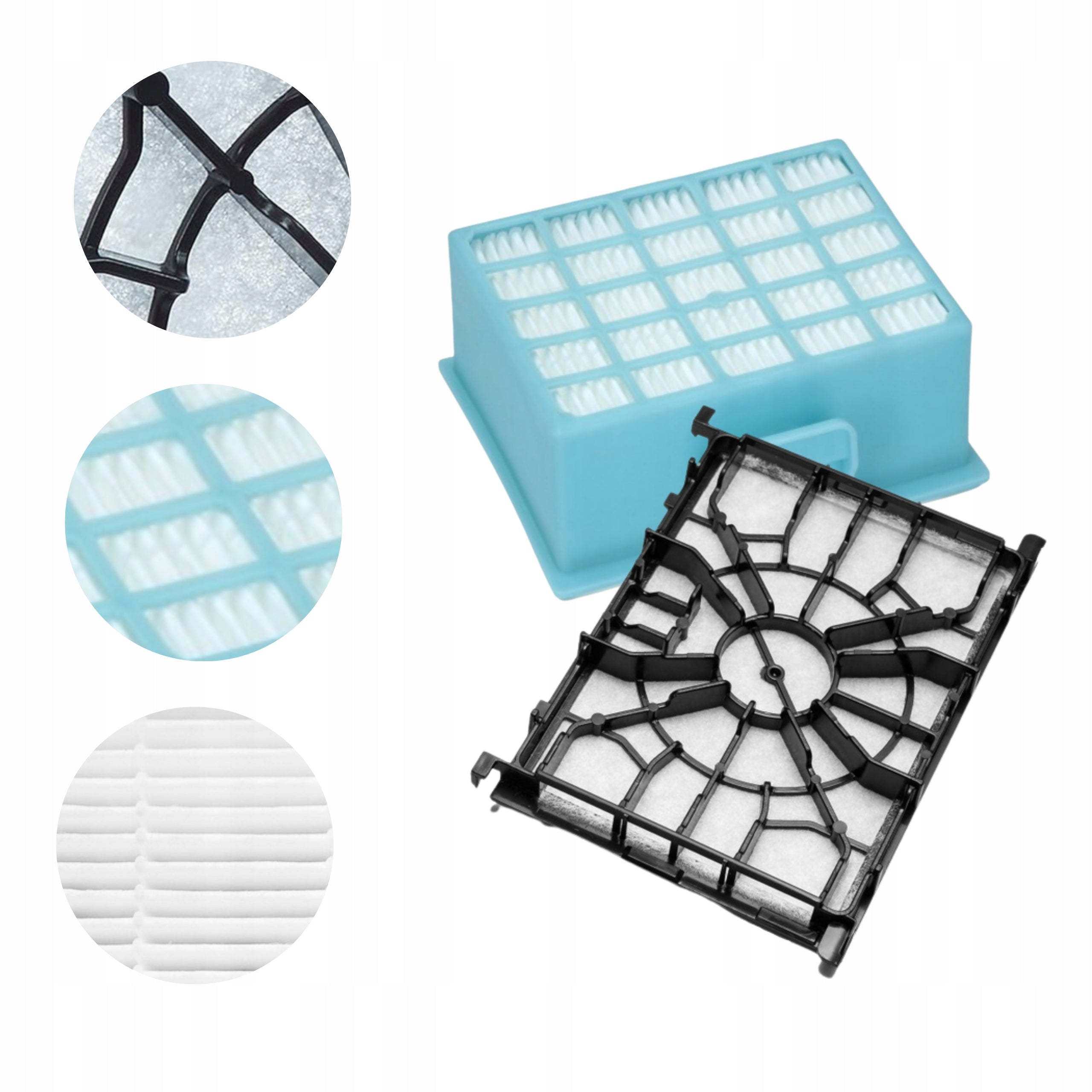 BOSCH GL30 GL45 GL40 ProPower Moveon SERIES 4 SERIES 6 VACUUM CLEANER FILTERS Type nonwoven HEPA inlet outlet