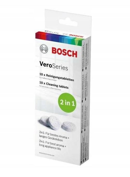 BOSCH ORIGINAL CLEANING TABLETS FOR TCZ8001 A MACHINES Packaging status original