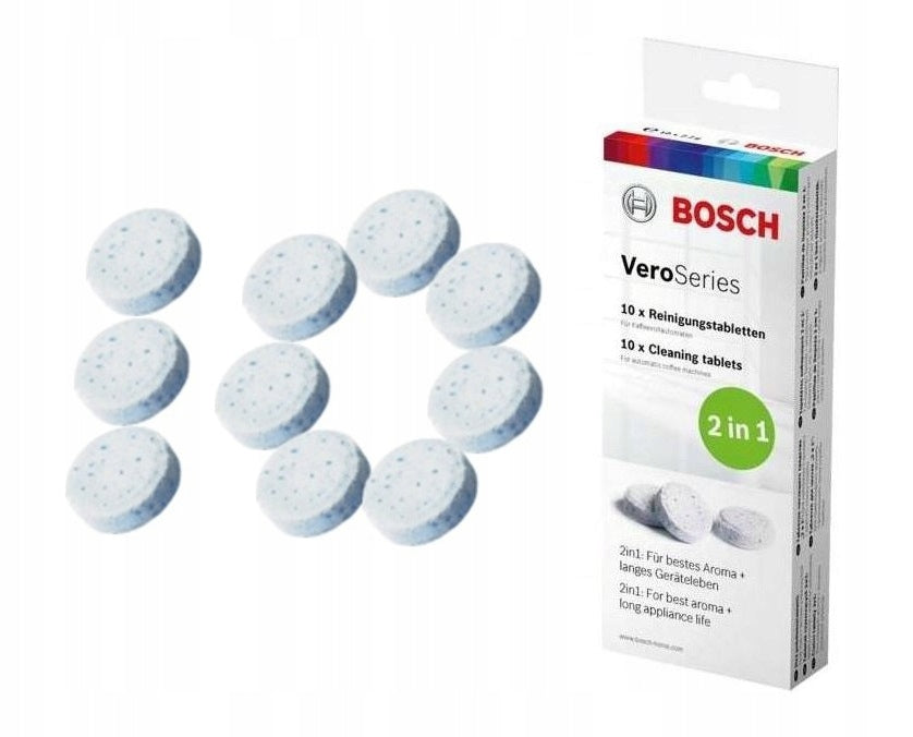 BOSCH ORIGINAL CLEANING TABLETS FOR TCZ8001 A MACHINES