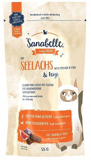 BOSCH SANABELLE CAT STICKS FINGERS MINTAJ AND BRIEFS CAT TREATS 55g