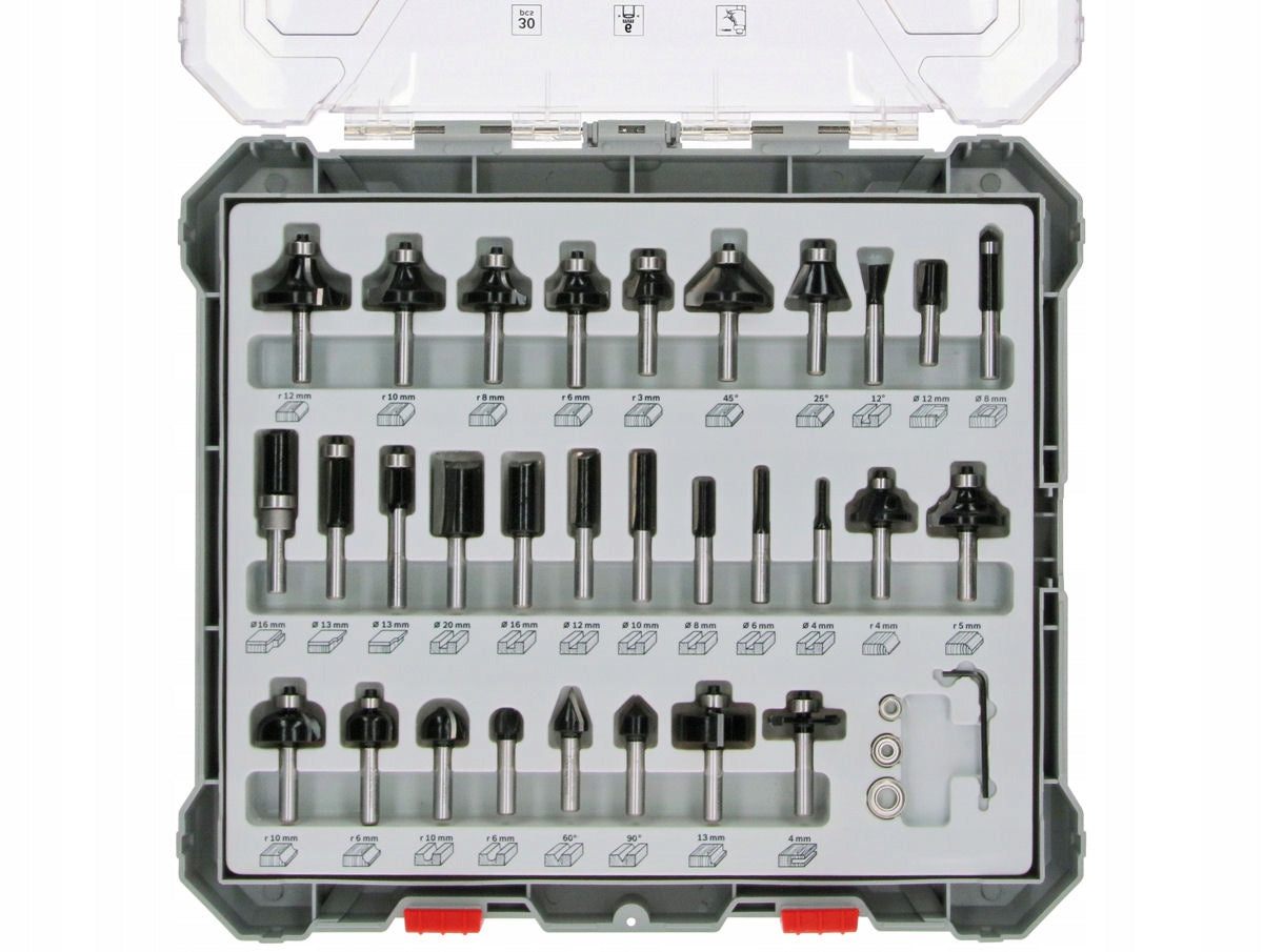 BOSCH SET OF 30 WOOD CUTTERS GRIP 6mm EAN (GTIN) 3165140958059