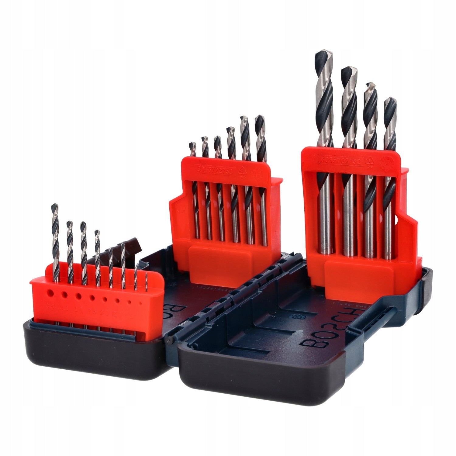 BOSCH SET OF DRILL BITS FOR METAL PointTeQ HSS 18 PCS Packaging status original