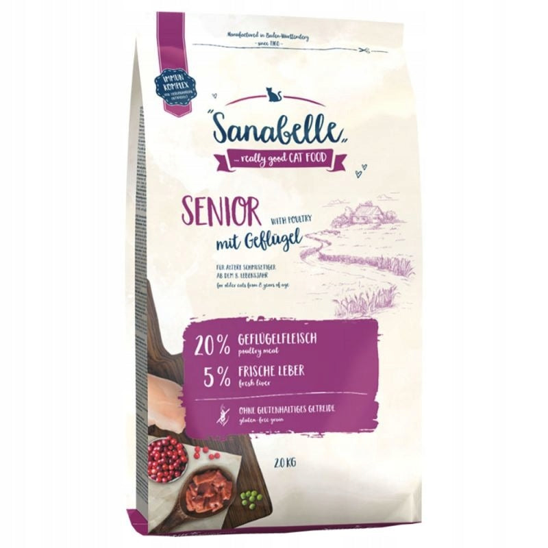 BOSCH Sanabelle senior poultry 2 kg Manufacturer code 4015598017459