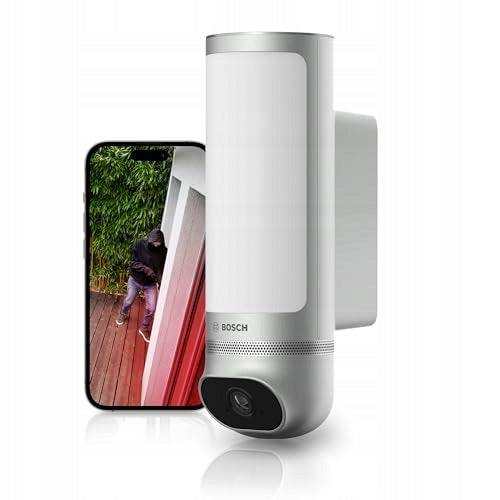 BOSCH Smart Outdoor Security Camera 1080p Full-HD Silver