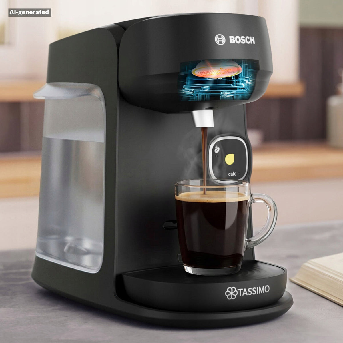 BOSCH TASSIMO HARMONY TAS172B (BLACK) Model TAS172B