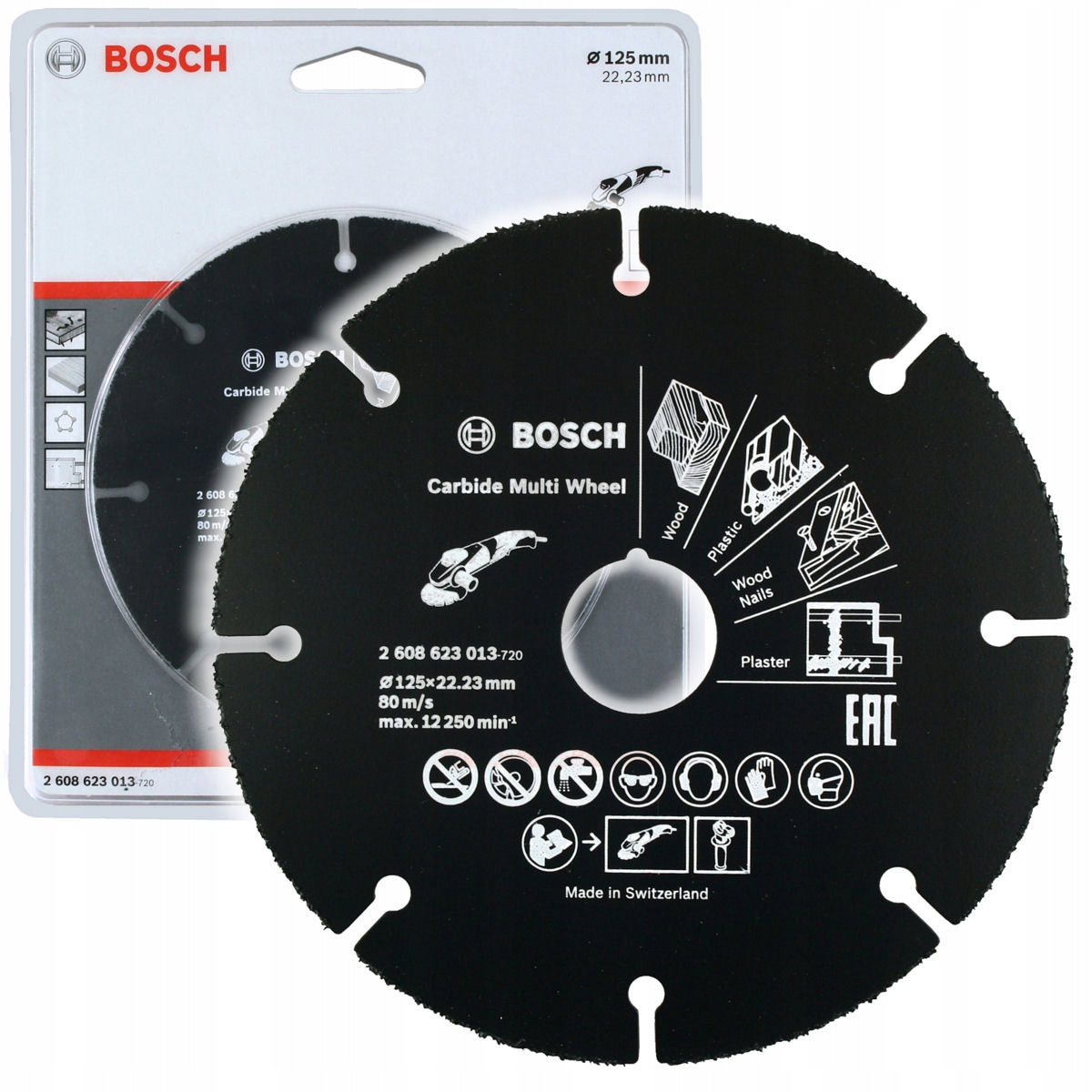 Trennscheibe für Holz und Metall Bosch Ø125 mm 