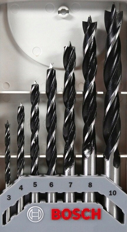 BOSCH X-LINE PRO WOOD DRILL BIT SET DRILL BITS 3-10mm 7 pcs. 2607017034 Manufacturer code 2607017034