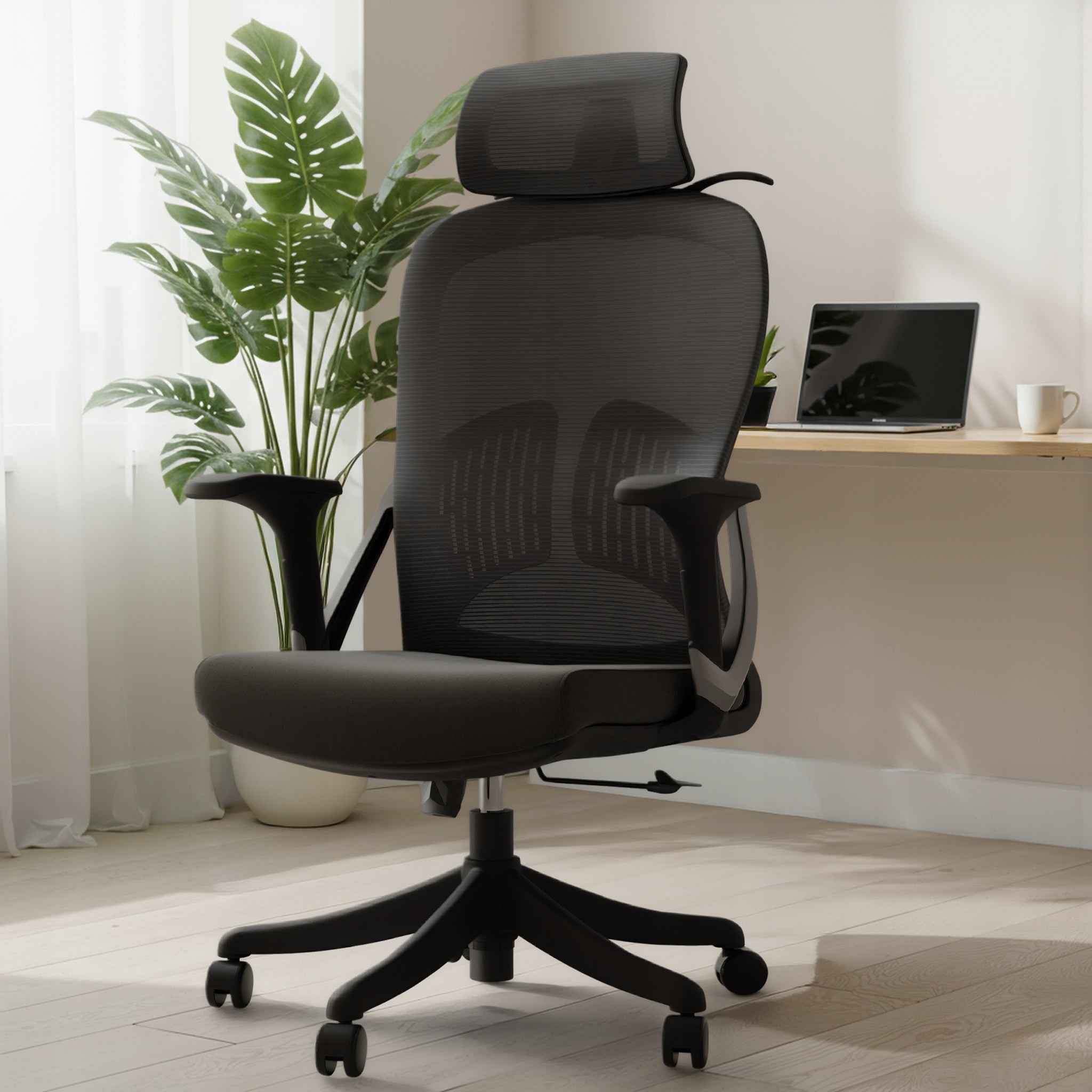 BOSTE ERGONOMIC SWIVEL OFFICE CHAIR DESK CHAIR COMFORTABLE ADJUSTABLE Packaging status original