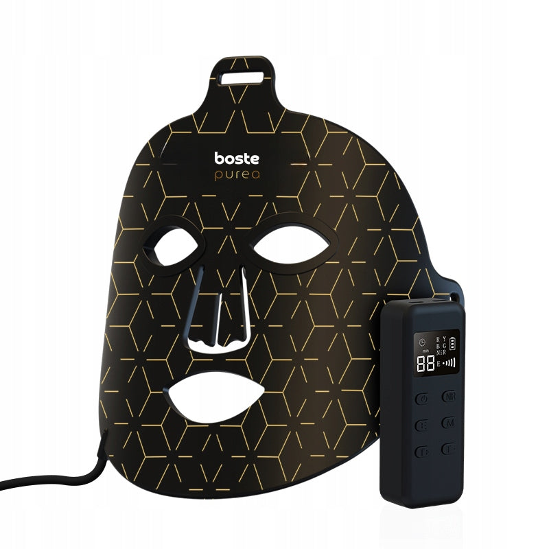 BOSTE LED FACE MASK PHOTON THERAPY 4in1 CLEANSING LIFTING + PILOT