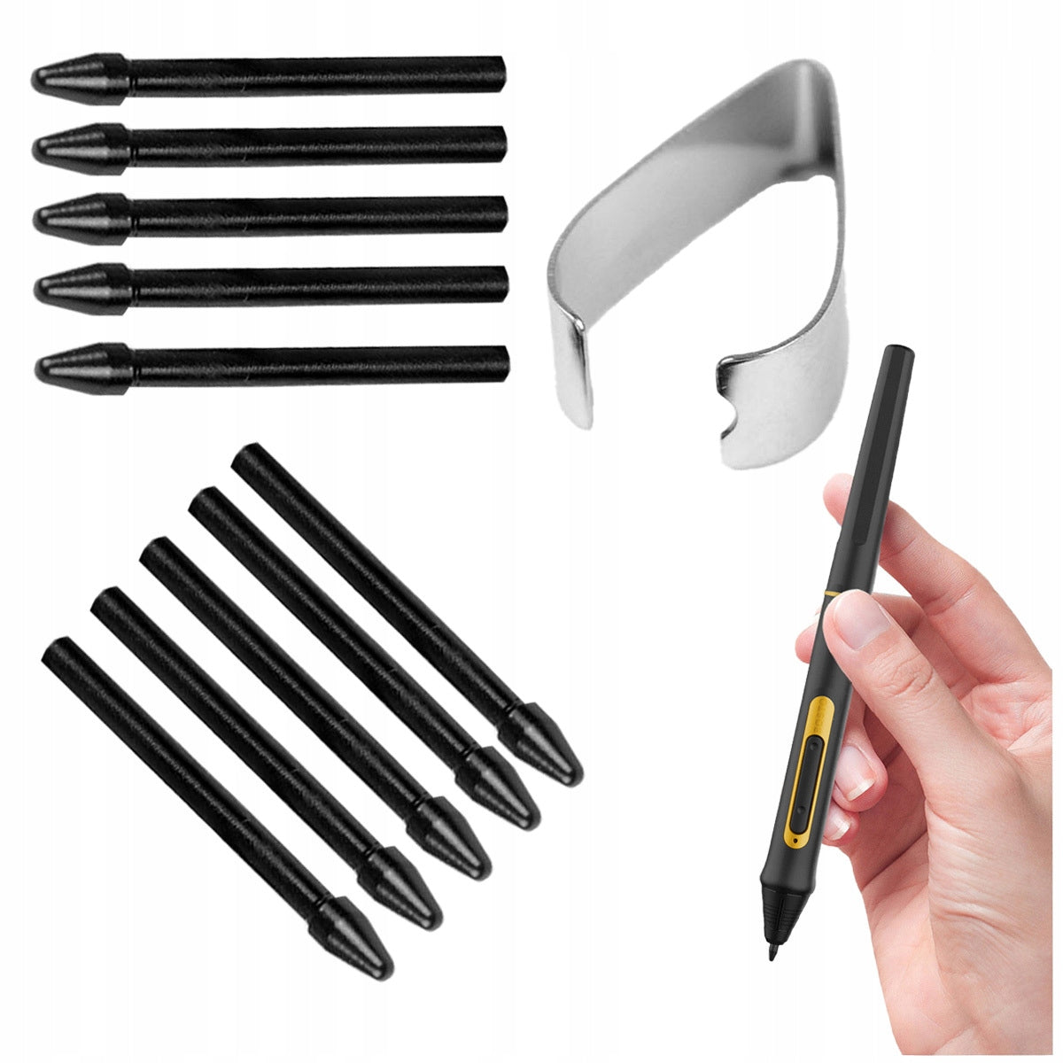 BOSTO Replacement Pen Tips W10 for Tablet 10x + Replacement Device